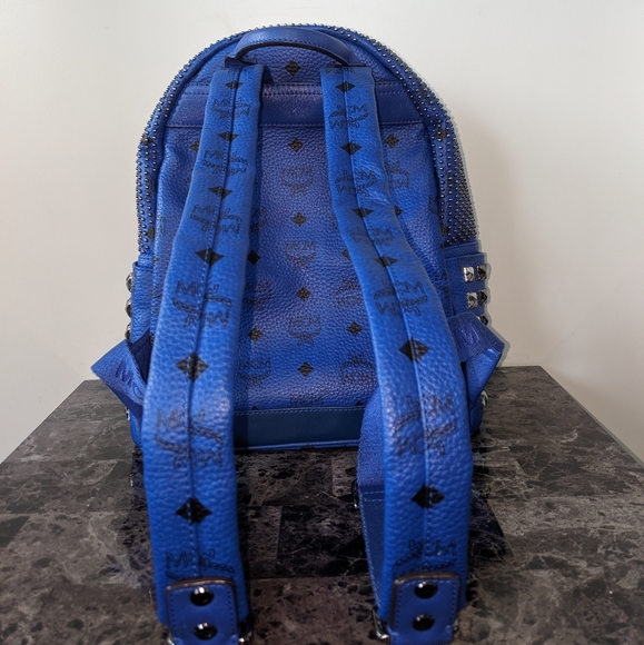 ☑️SOLD - MCM Stark Studded Backpack - Picture 8 of 10